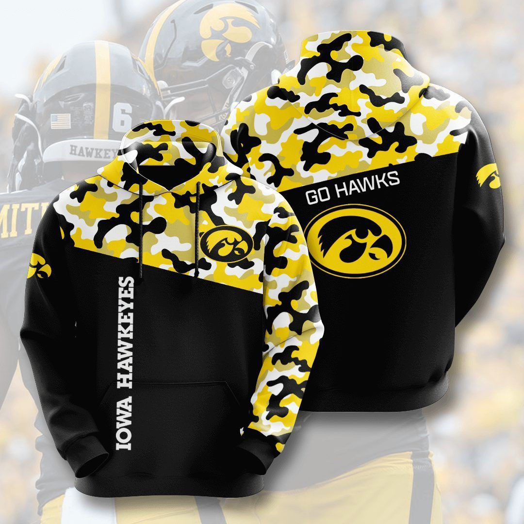 Iowa Hawkeyes Hoodie  Zip Hoodie Version 1298
