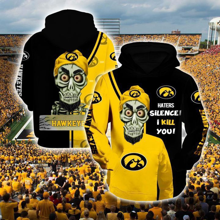 Iowa Hawkeyes Hoodie  Zip Hoodie Version 1531