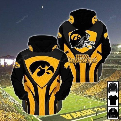 Iowa Hawkeyes Ncaa For Hawkeyes Fan Hoodie  Zip Hoodie