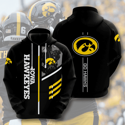 Iowa Hawkeyes Ncaa Hoodie  Zip Hoodie Version 1785