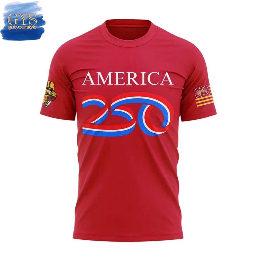 Iowa State AMERICA 250 Limited Edition T-Shirt Premium Merchandise