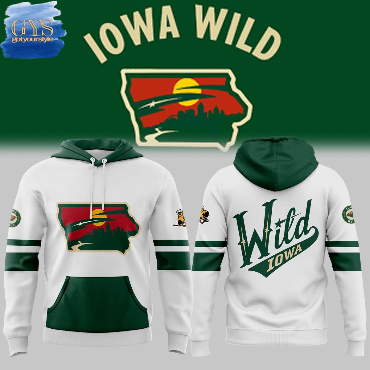 Iowa Wild Iowa Grown Alternate 2024 Limited Edition Hoodie Gift For Sport Music Fans