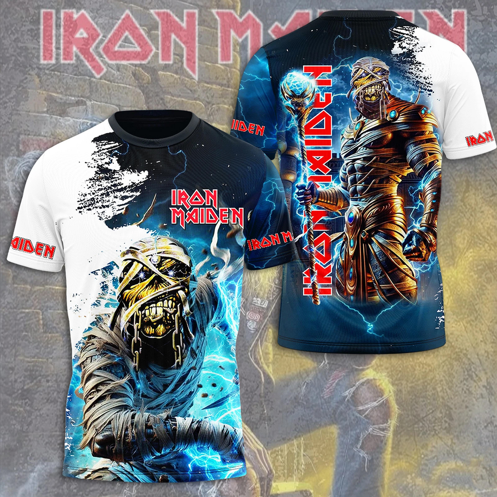 Iron Maiden Inspired Run For Your Lives World Tour 2025 T-Shirt Unique Gifts For Music Lovers