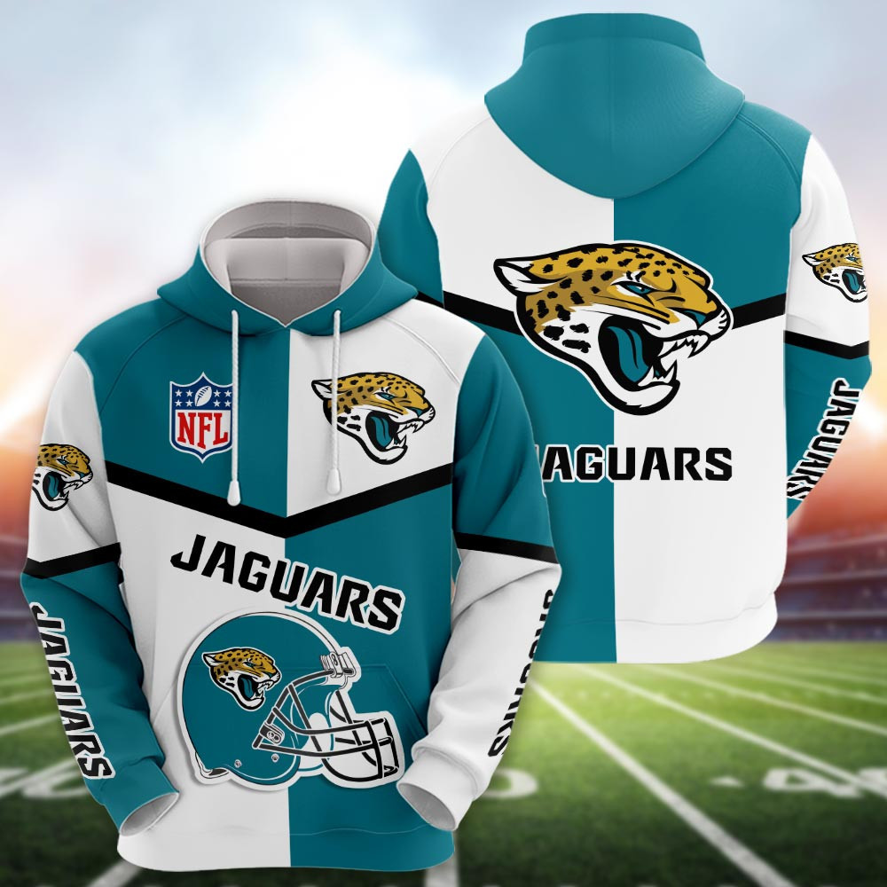Jacksonville Jaguars 3D printed Sweatshirt Hoodie Zipped Hoodie