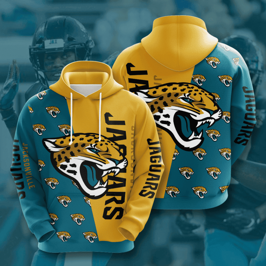 Jacksonville Jaguars Hoodie  Zip Hoodie Version 738