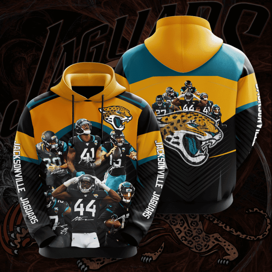 Jacksonville Jaguars Hoodie  Zip Hoodie Version 751