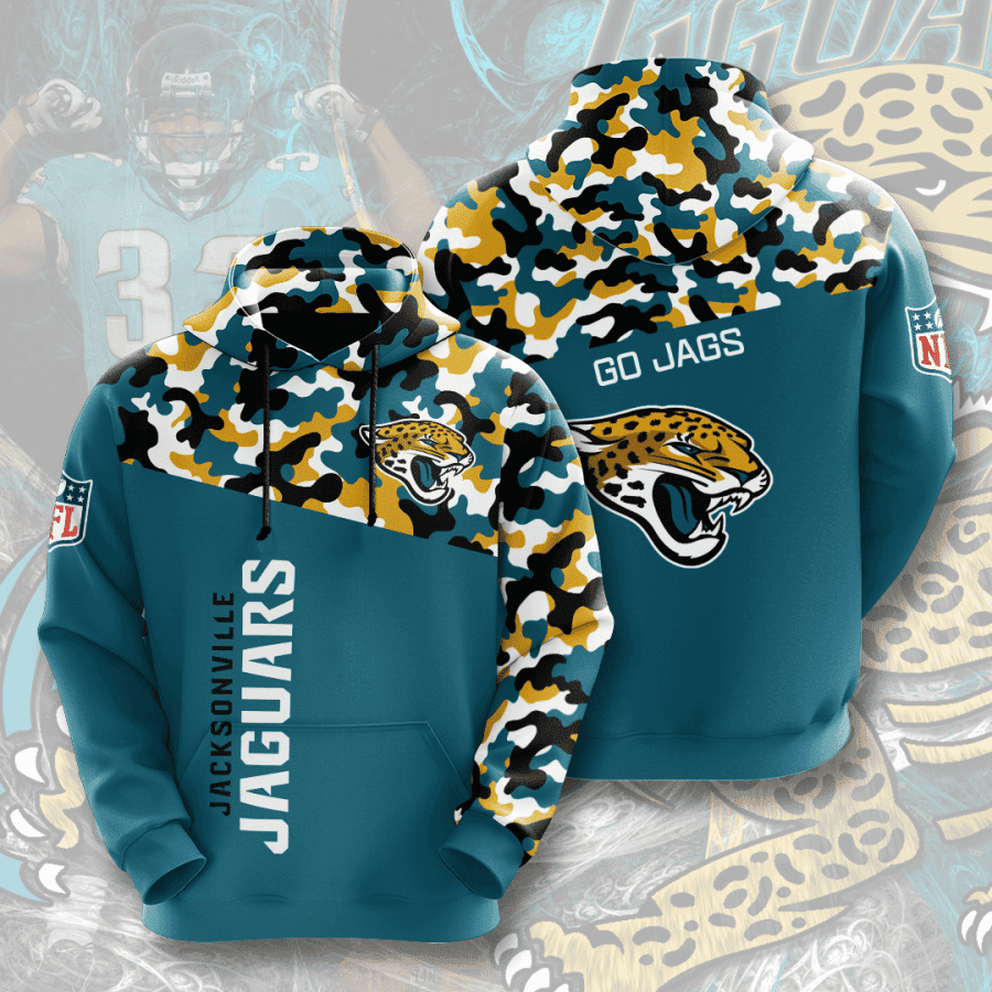 Jacksonville Jaguars Hoodie  Zip Hoodie Version 865