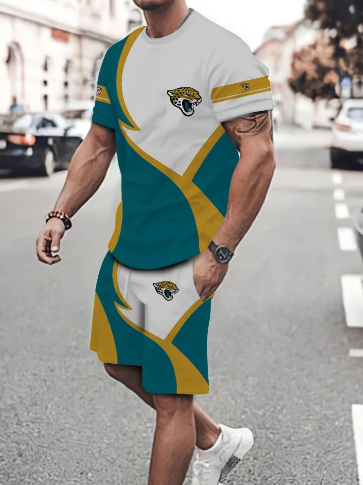 Jacksonville Jaguars Limited Edition Top And Shorts Two-Piece Suits Merch For Fans Gift For Sport Music Fans