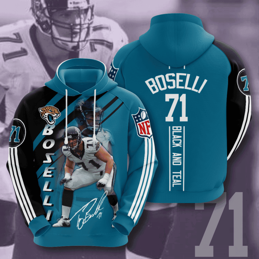 Jacksonville Jaguars Tony Boselli Hoodie  Zip Hoodie