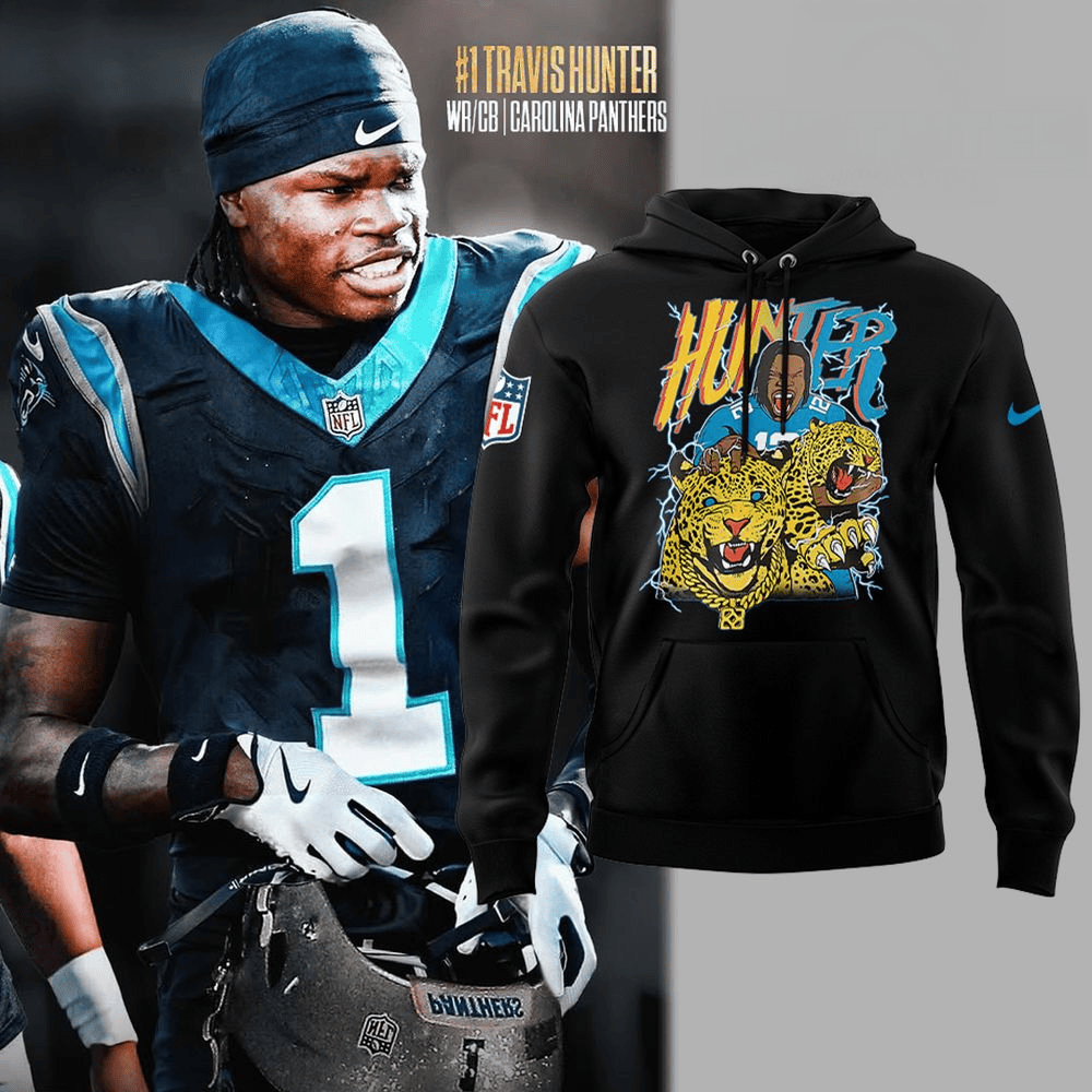 Jacksonville Jaguars Travis Hunter 2025 Special Hoodie Jacksonville Jaguars Merch For Fans