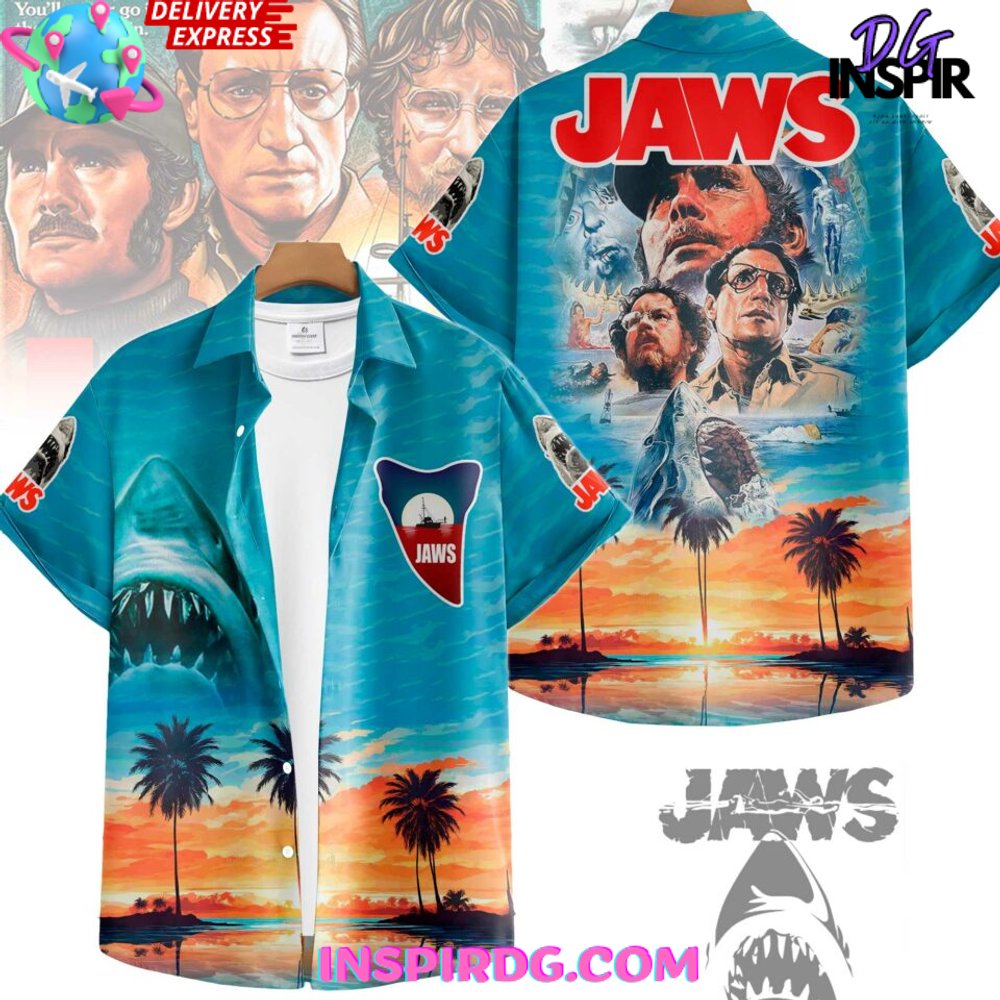 Jaws Summer 2025 Hawaiian Shirt Gift For Sport Music Fans