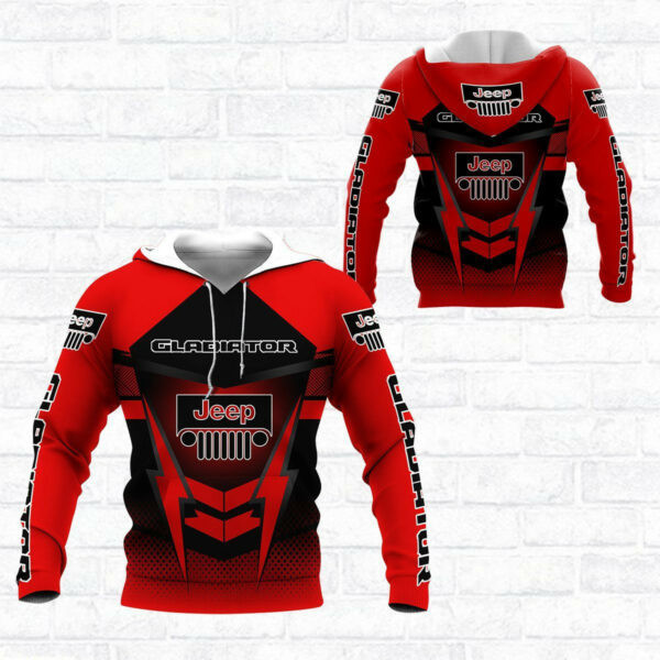Jeep Gladiator Shirt Fan Gift 673 Version Unisex 3d Hoodie Zip Hoodie 263
