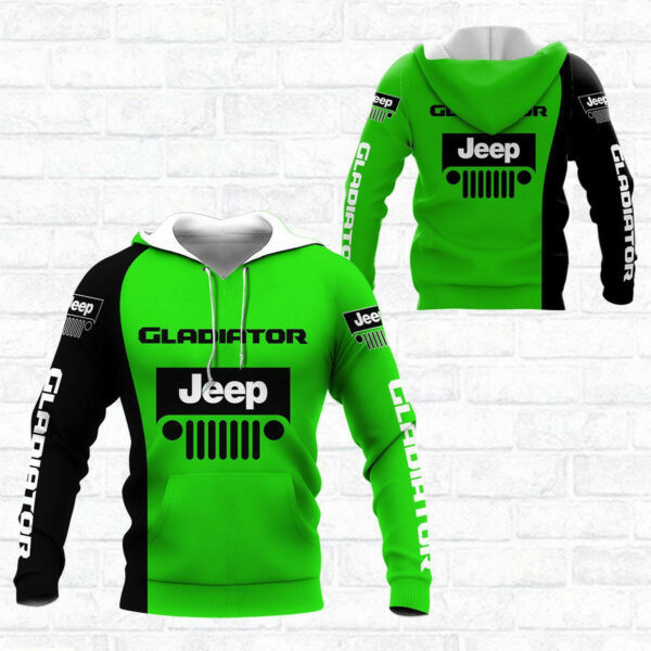 Jeep Gladiator Shirt Fan Gift 677 Version Unisex 3d Hoodie Zip Hoodie 489