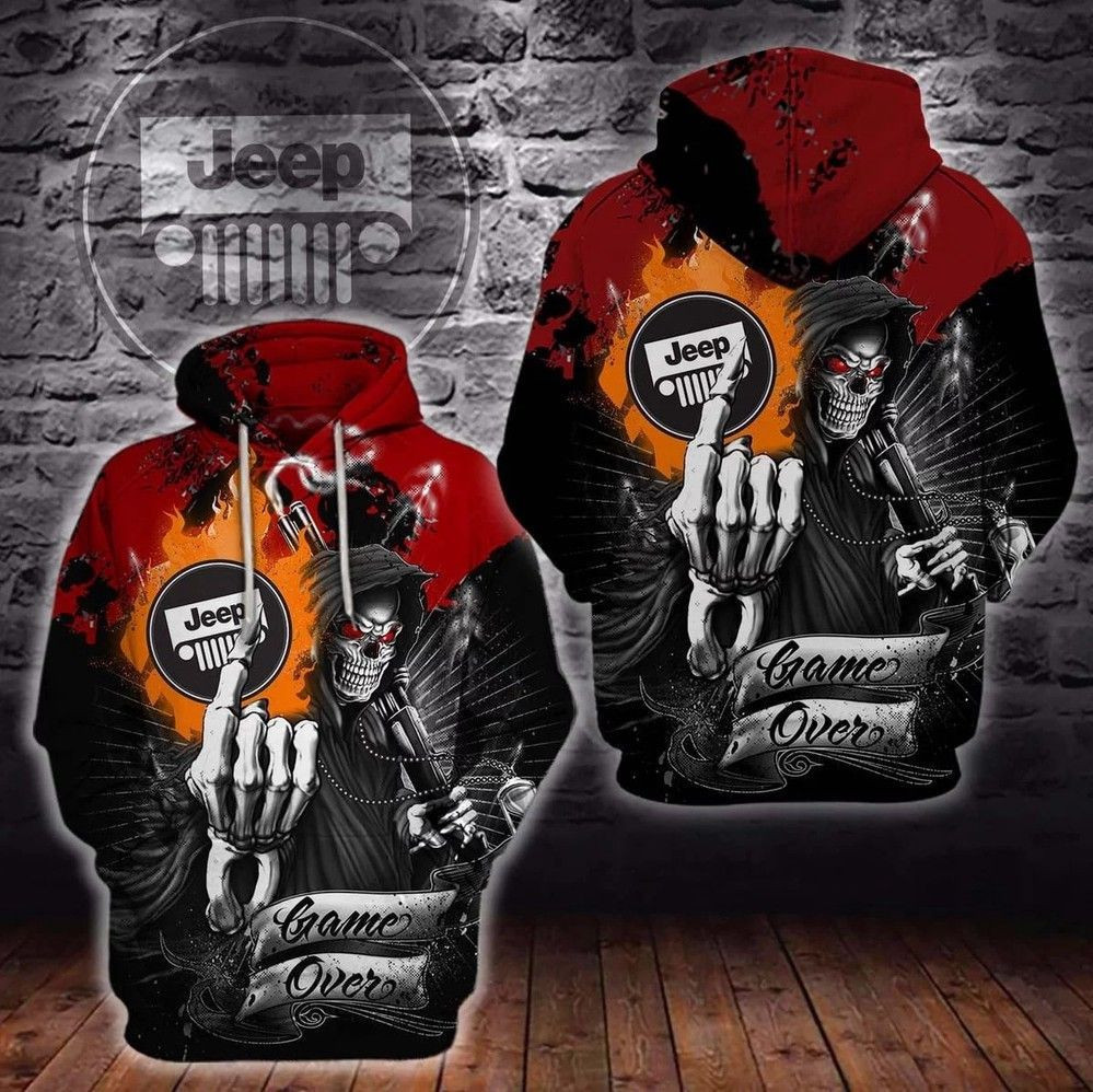 Jeep Hoodie  Zip Hoodie Style 2442 Gift For Sport Music Fans