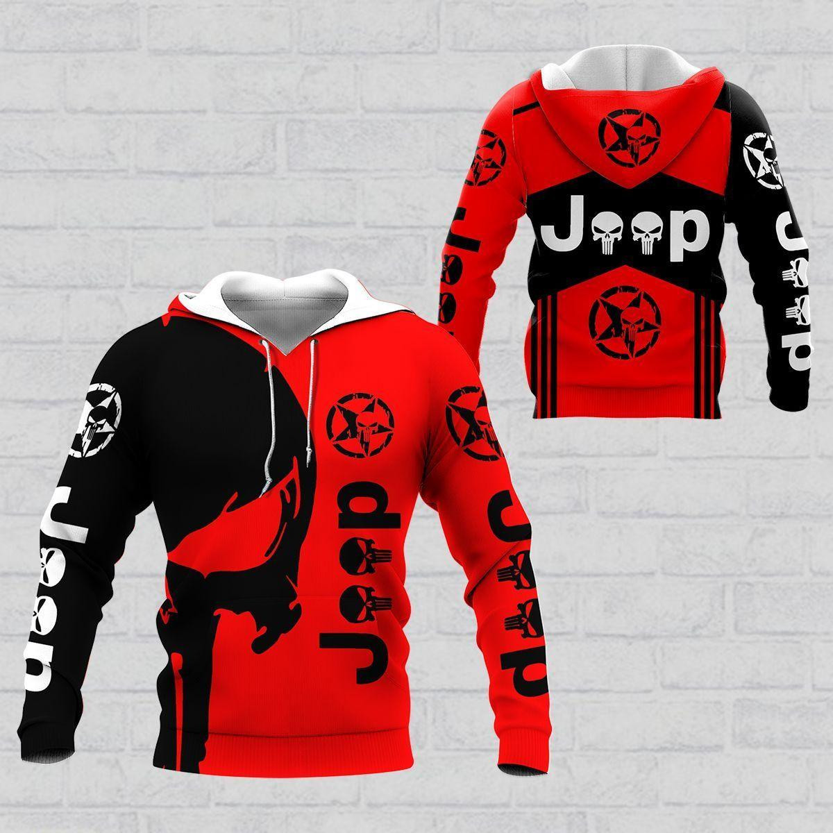 Jeep Shirt Fan Gift 938 Version Unisex 3d Hoodie Zip Hoodie