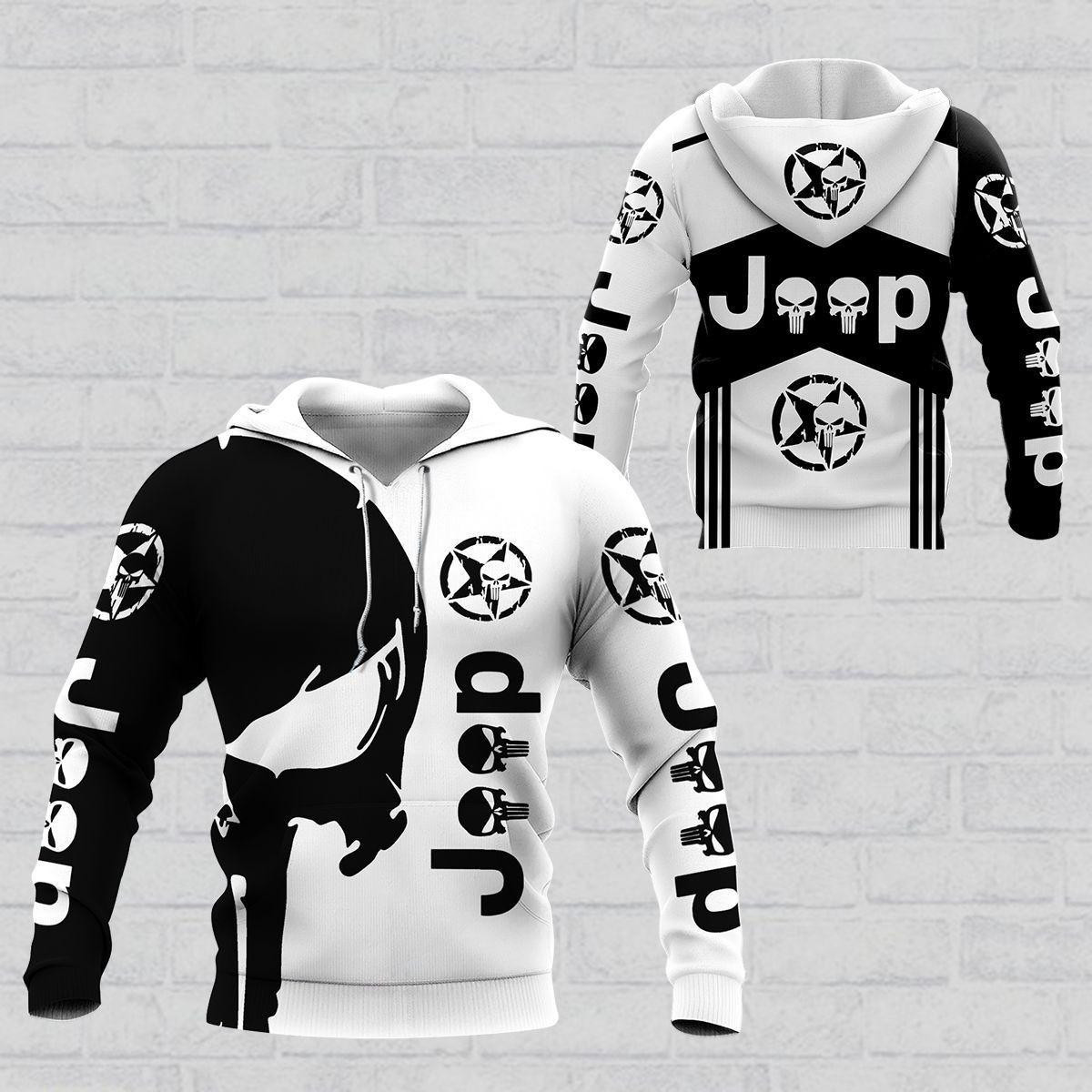 Jeep Shirt Fan Gift 943 Version Unisex 3d Hoodie Zip Hoodie