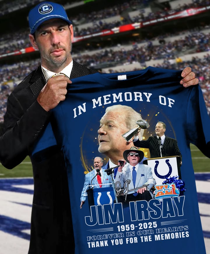 Jim Irsay Memory 1959-2025 Forever In Our Hearts Thank You For The Memories T-Shirt Best Gift For Fans
