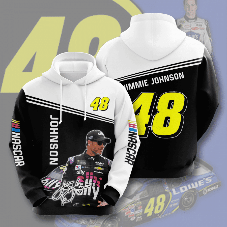 Jimmie Johnson 48 Hoodie  Zip Hoodie