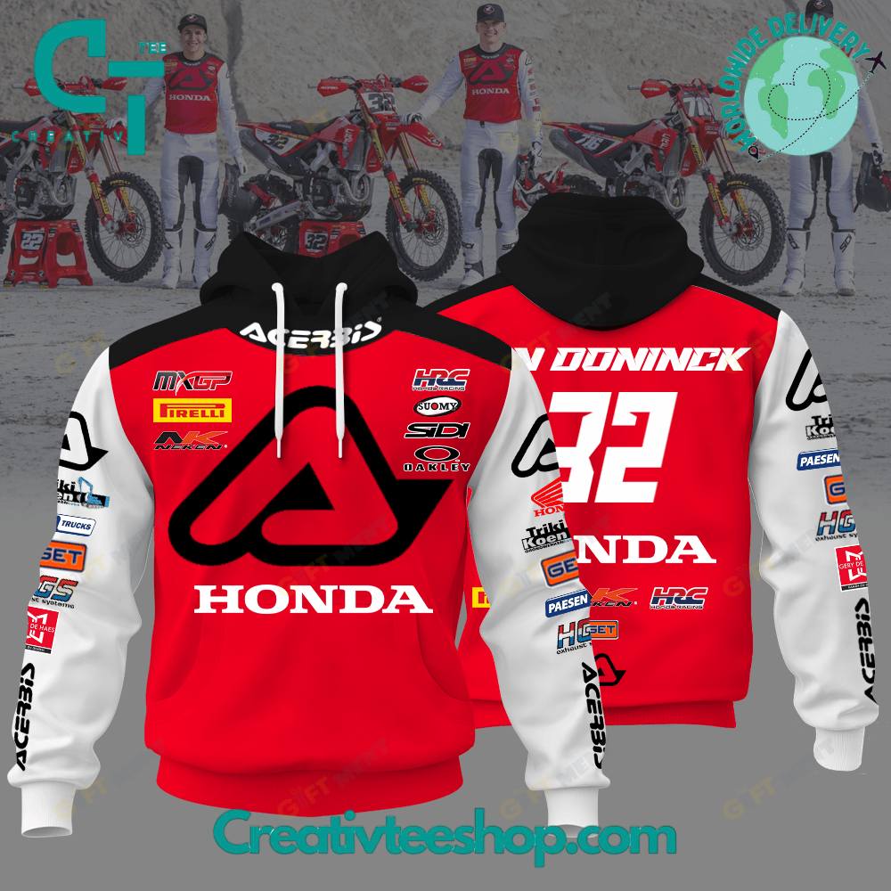 JM Honda Racing FIM MXGP 2025 Special Hoodie