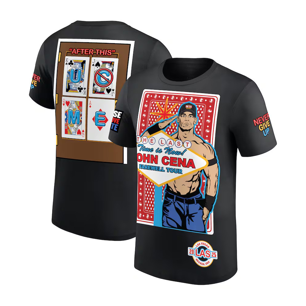 John Cena Farewell Tour 2025 Las Vegas T-Shirt Special Fathers Day Presents