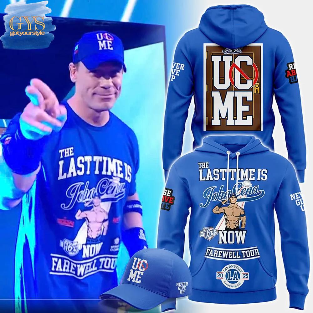 John Cena Farewell Tour 2025 Los Angeles Hoodie Premium Merchandises