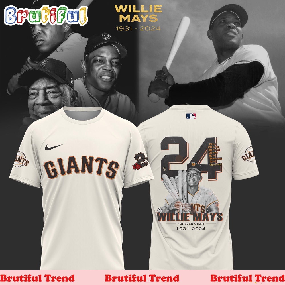Juneteenth Willie Mays San Francisco Giants 2024 T Shirt