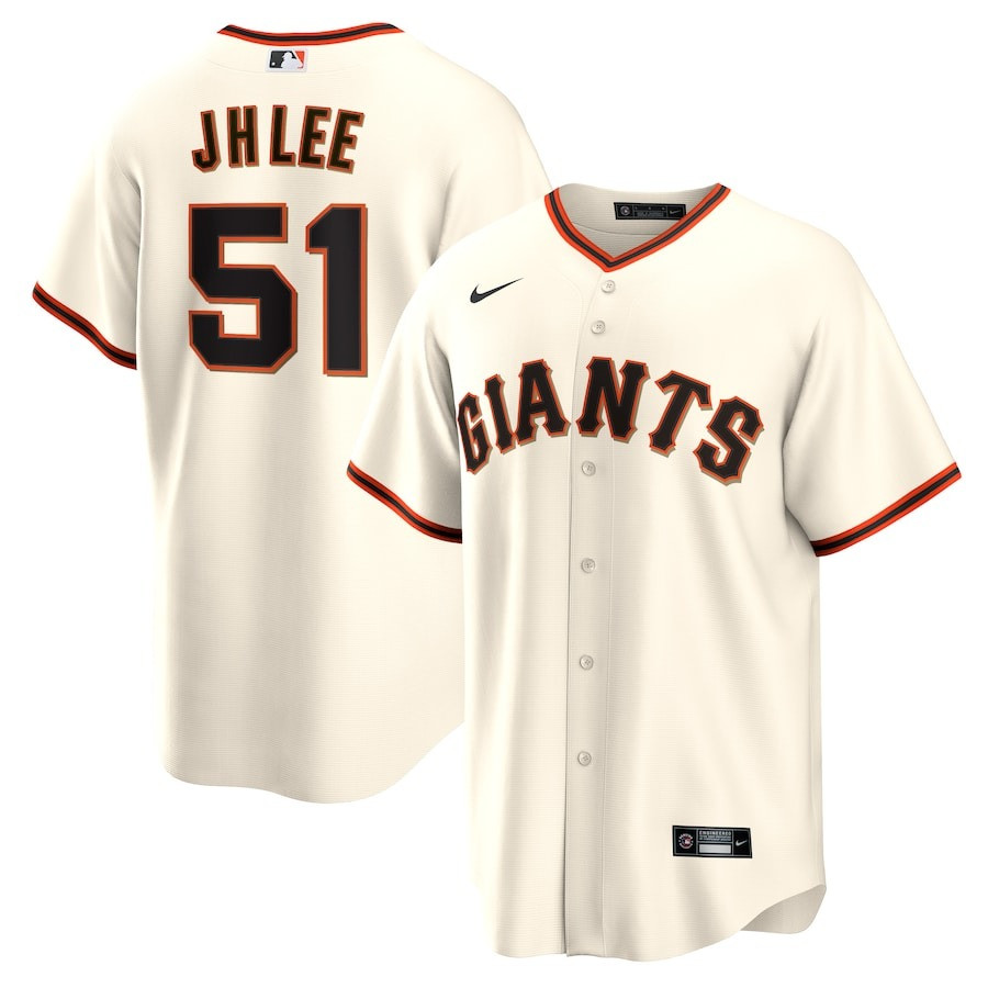 Jung Hoo Lee Jersey SF San Francisco Giants Player Jersey Uniforms Clothing Fan Gifts