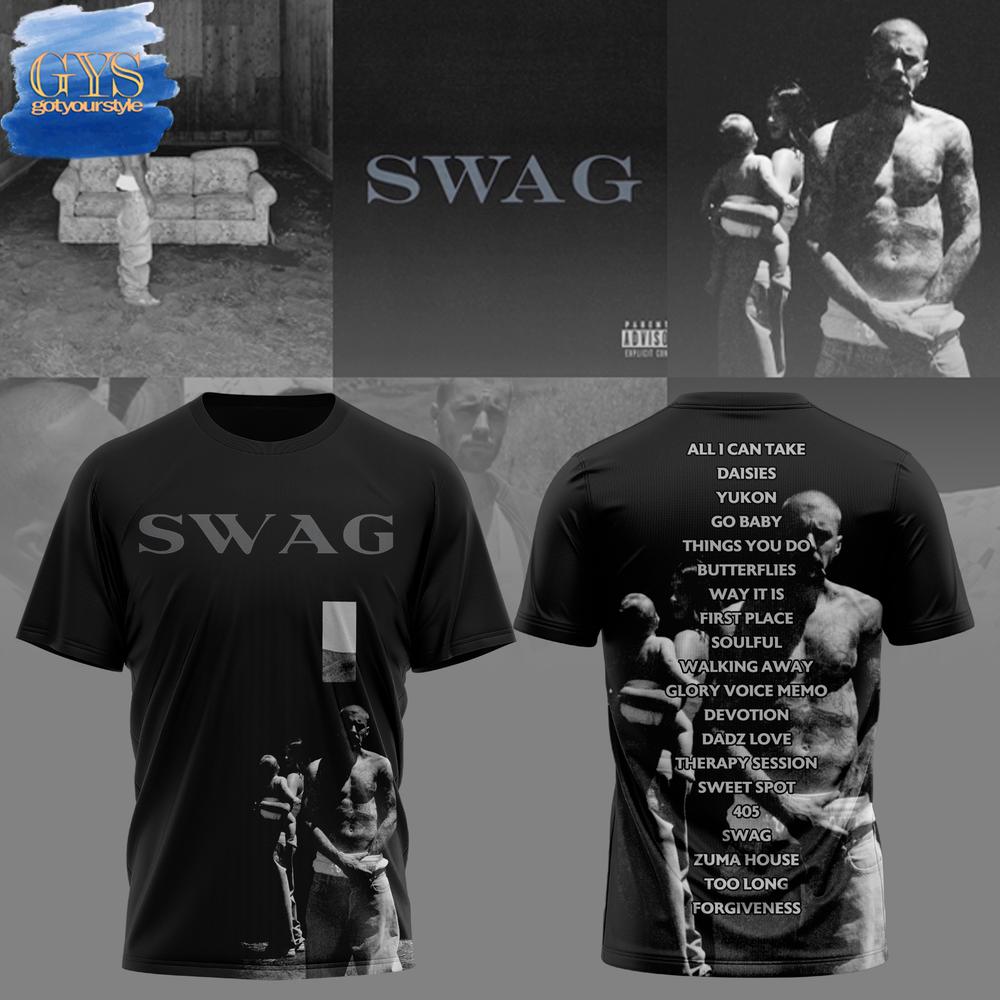 Justin Bieber SWAG Limited Edition T-Shirt Premium Merchandise