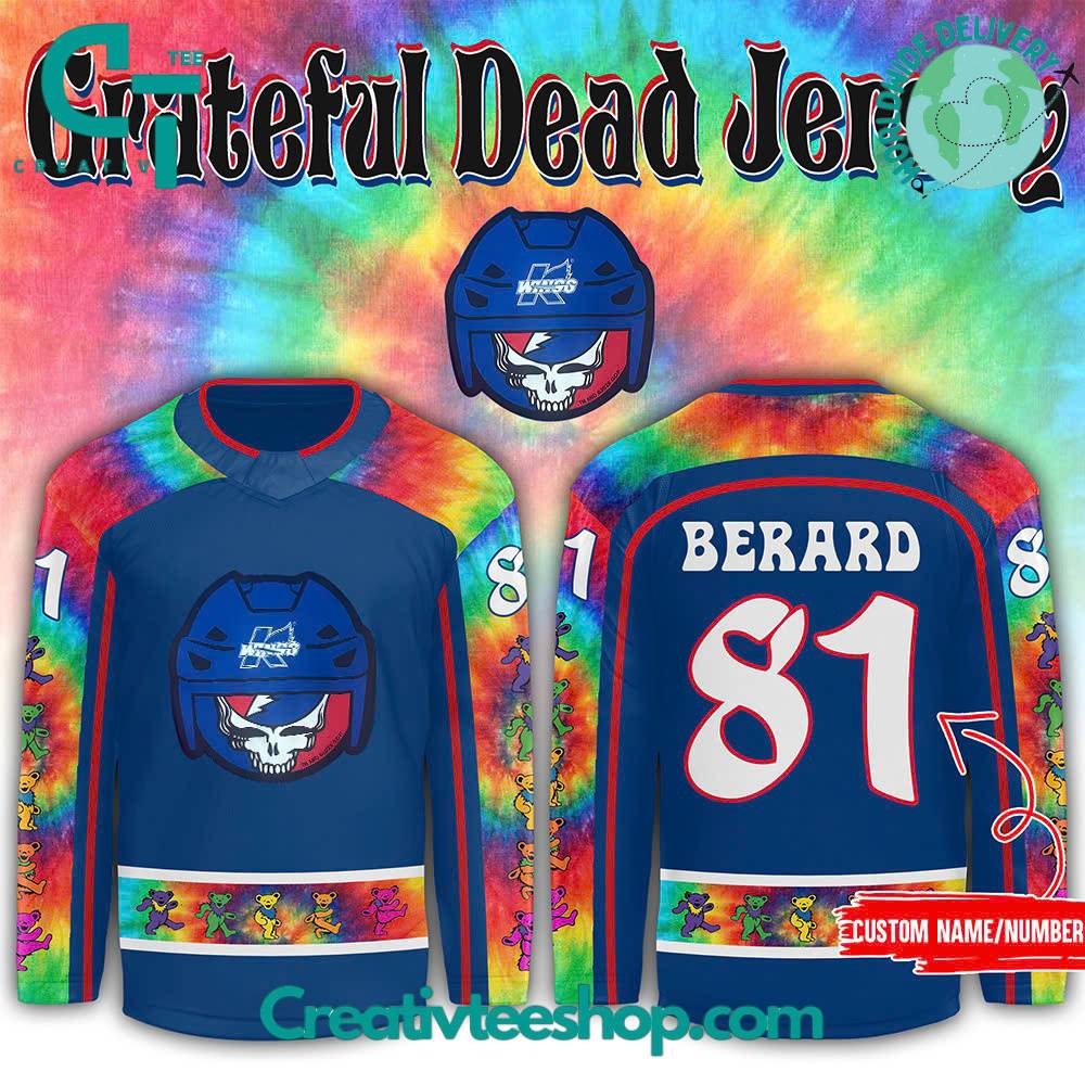 Kalamazoo Wings x Grateful Dead Hockey Jersey
