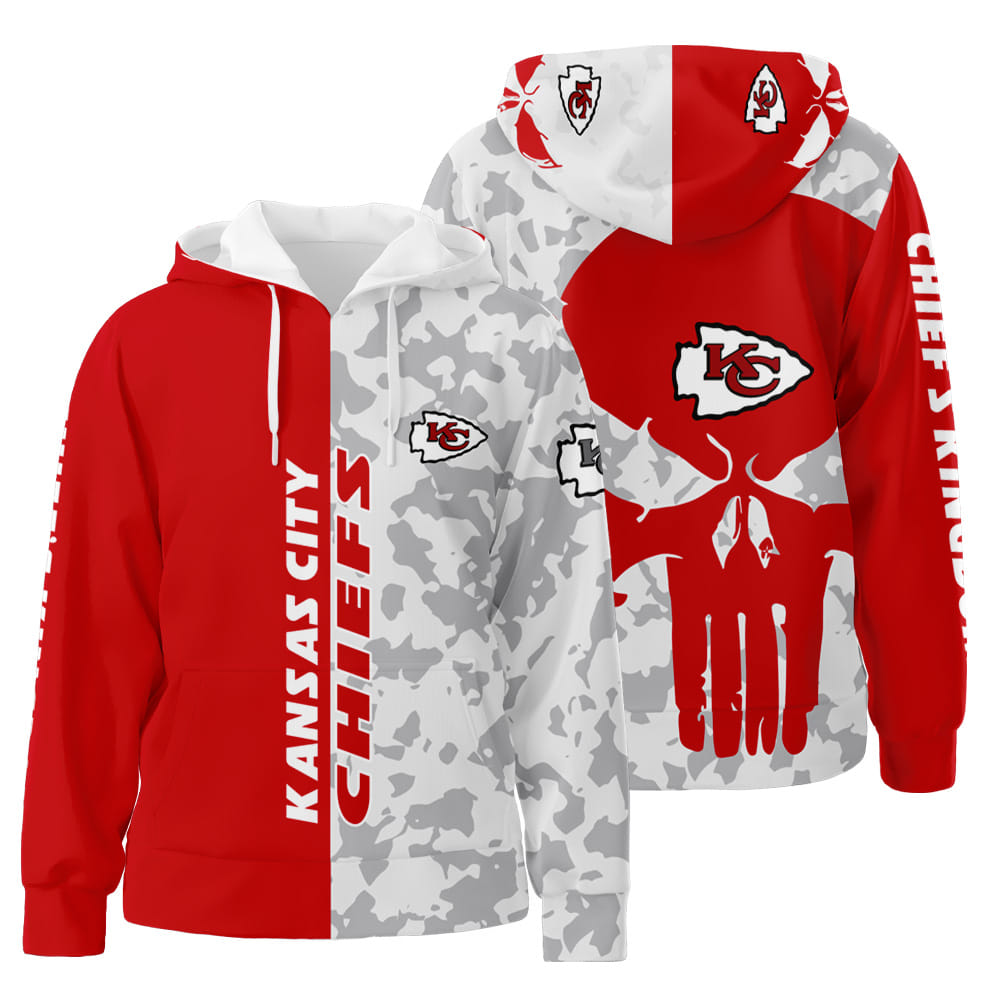 Kansas City Chiefs American Football Team 3D All Over Print Hoodie Zip-Up Hoodie