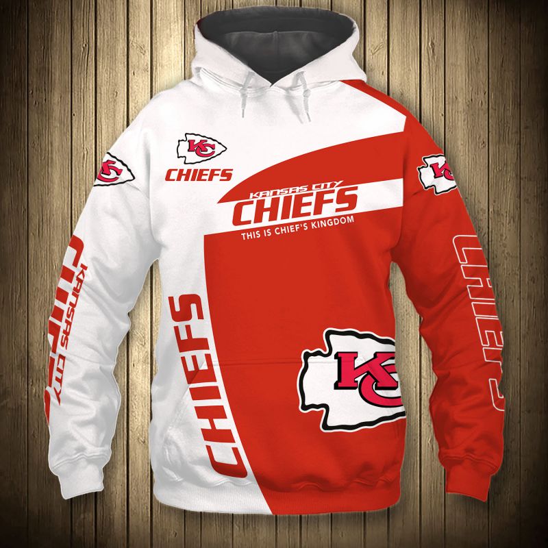 Kansas City Chiefs Basic V3 NFL Football Team Hoodie