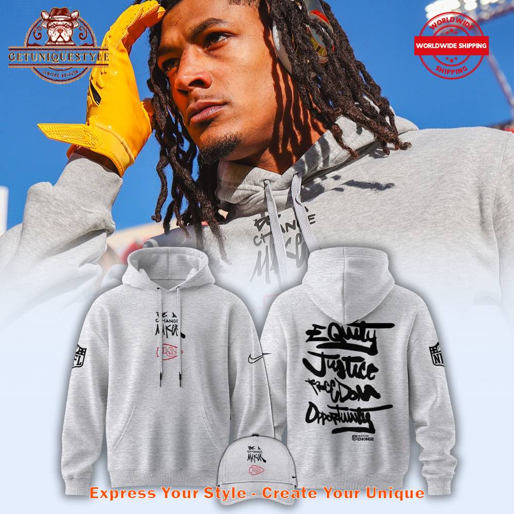 Kansas City Chiefs Be a Change Maker Hoodie