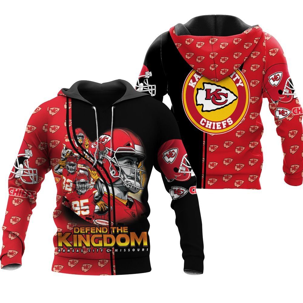 Kansas City Chiefs Defend The Kingdom NFL Football Team Hoodie