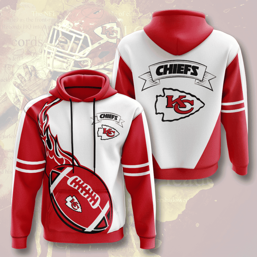 Kansas City Chiefs Hoodie  Zip Hoodie Version 658
