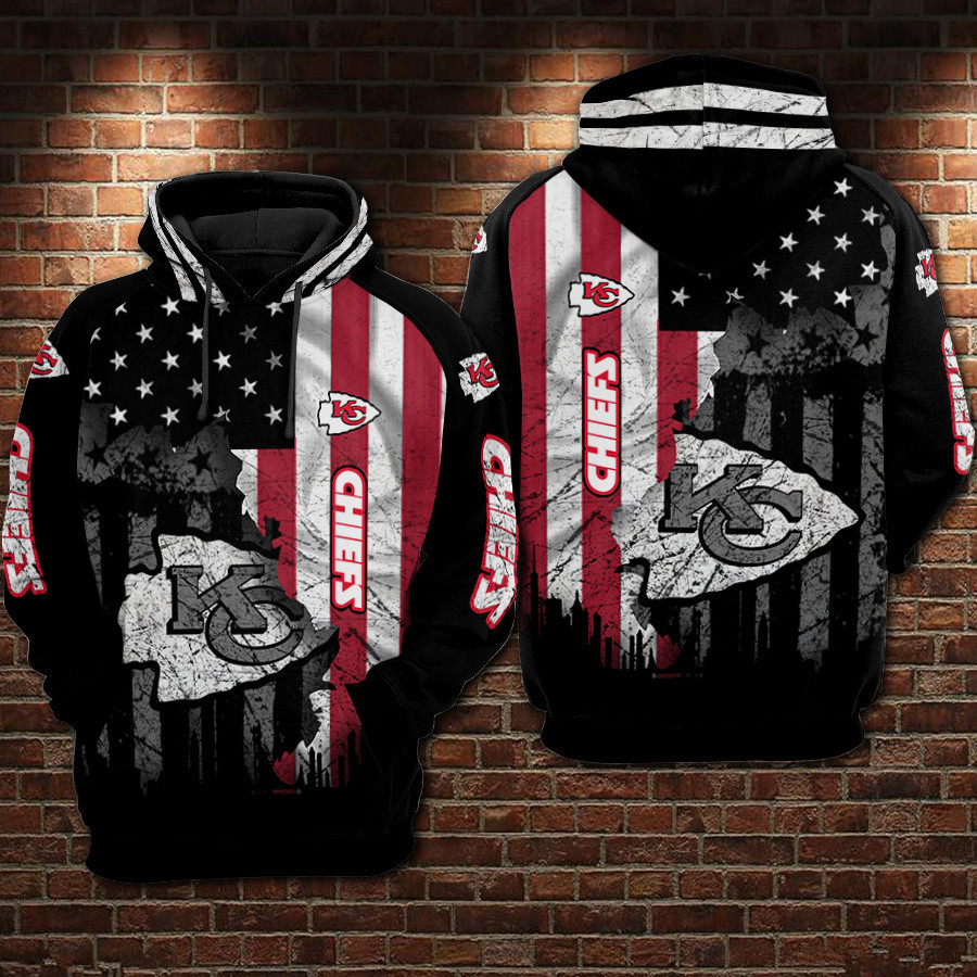 Kansas City Chiefs Hoodie  Zip Hoodie Version 660