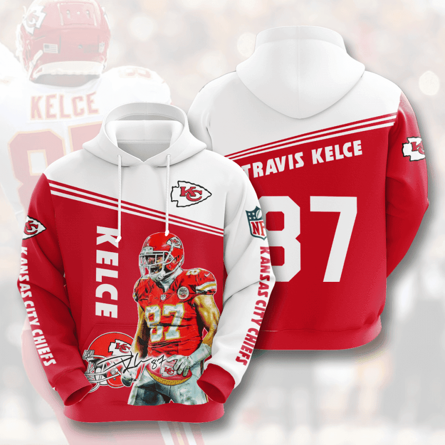 Kansas City Chiefs Hoodie  Zip Hoodie Version 674