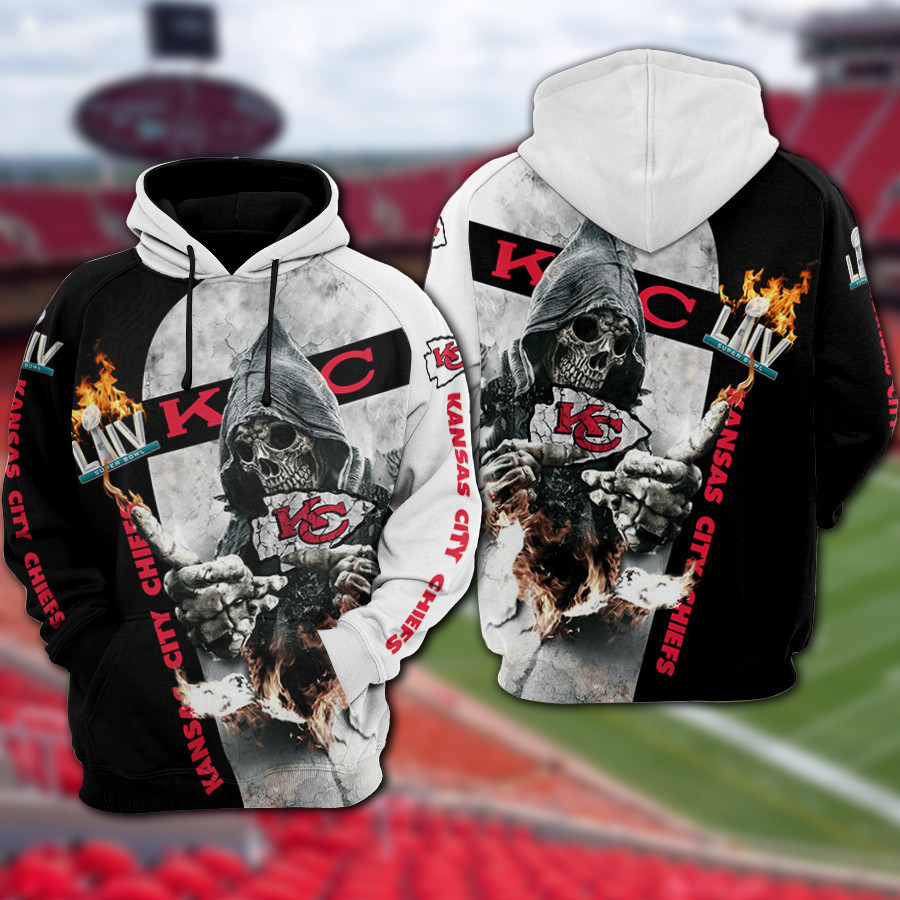 Kansas City Chiefs Hoodie  Zip Hoodie Version 683