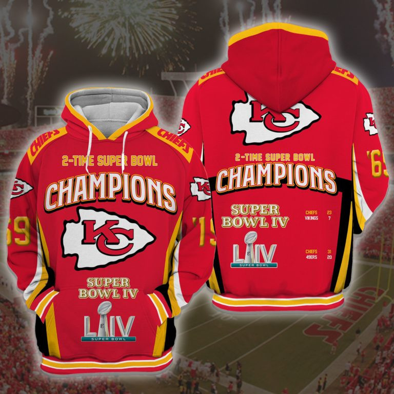 Kansas City Chiefs Hoodie  Zip Hoodie Version 696