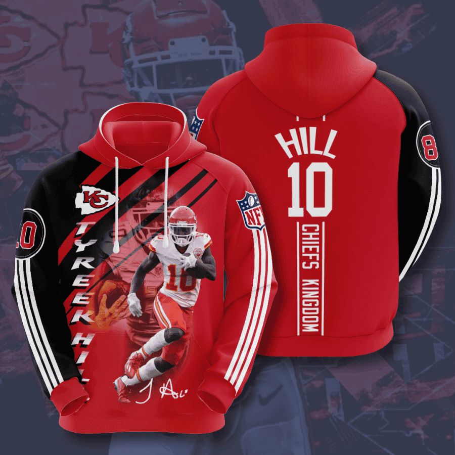 Kansas City Chiefs Hoodie  Zip Hoodie Version 703