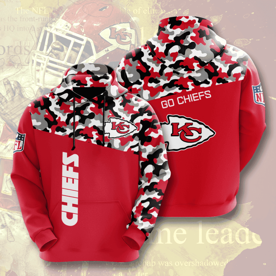 Kansas City Chiefs Hoodie  Zip Hoodie Version 728