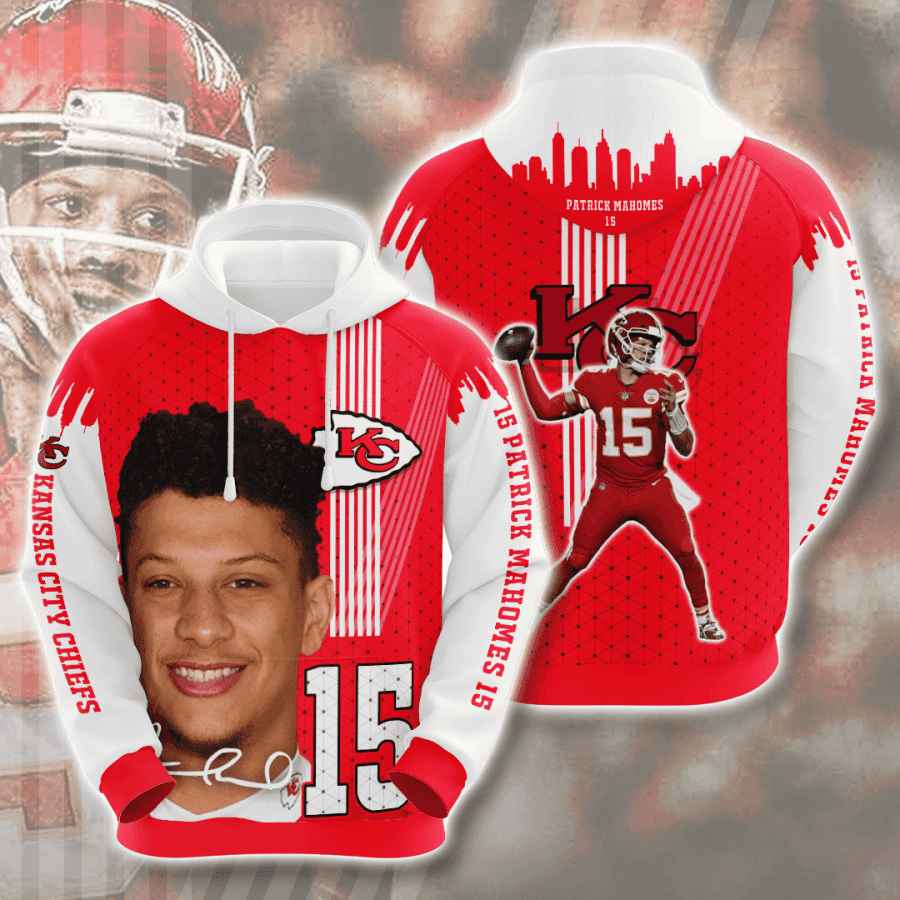Kansas City Chiefs Hoodie  Zip Hoodie Version 730
