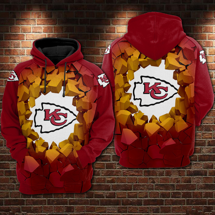 Kansas City Chiefs Hoodie  Zip Hoodie Version 805