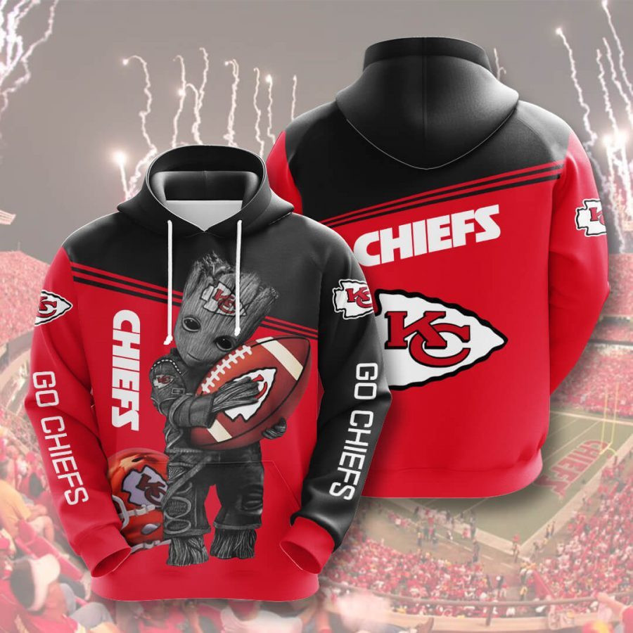 Kansas City Chiefs Hoodie  Zip Hoodie Version 816
