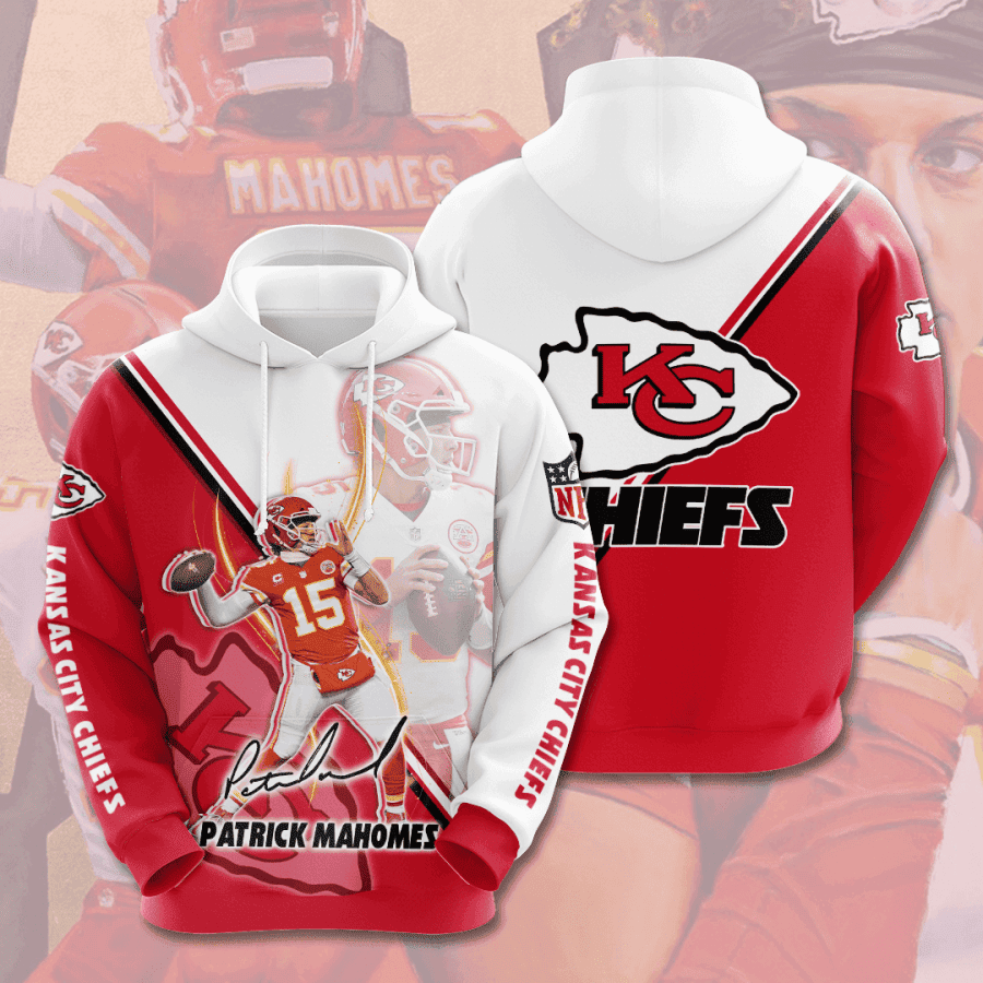 Kansas City Chiefs Hoodie  Zip Hoodie Version 830