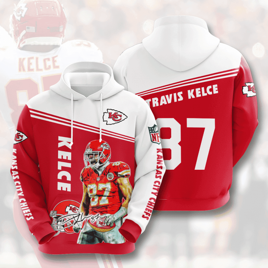 Kansas City Chiefs Hoodie  Zip Hoodie Version 855