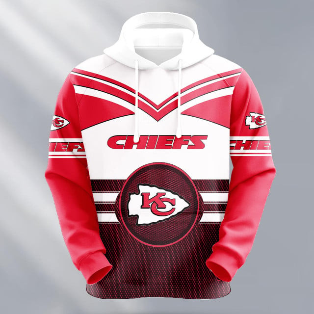 Kansas City Chiefs Logo NFL 3D Hoodie Version 193