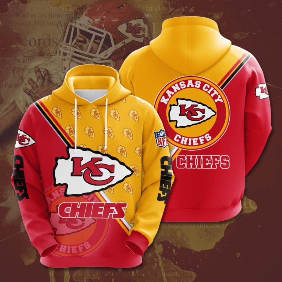 Kansas City Chiefs Logo NFL Football Team Hoodie