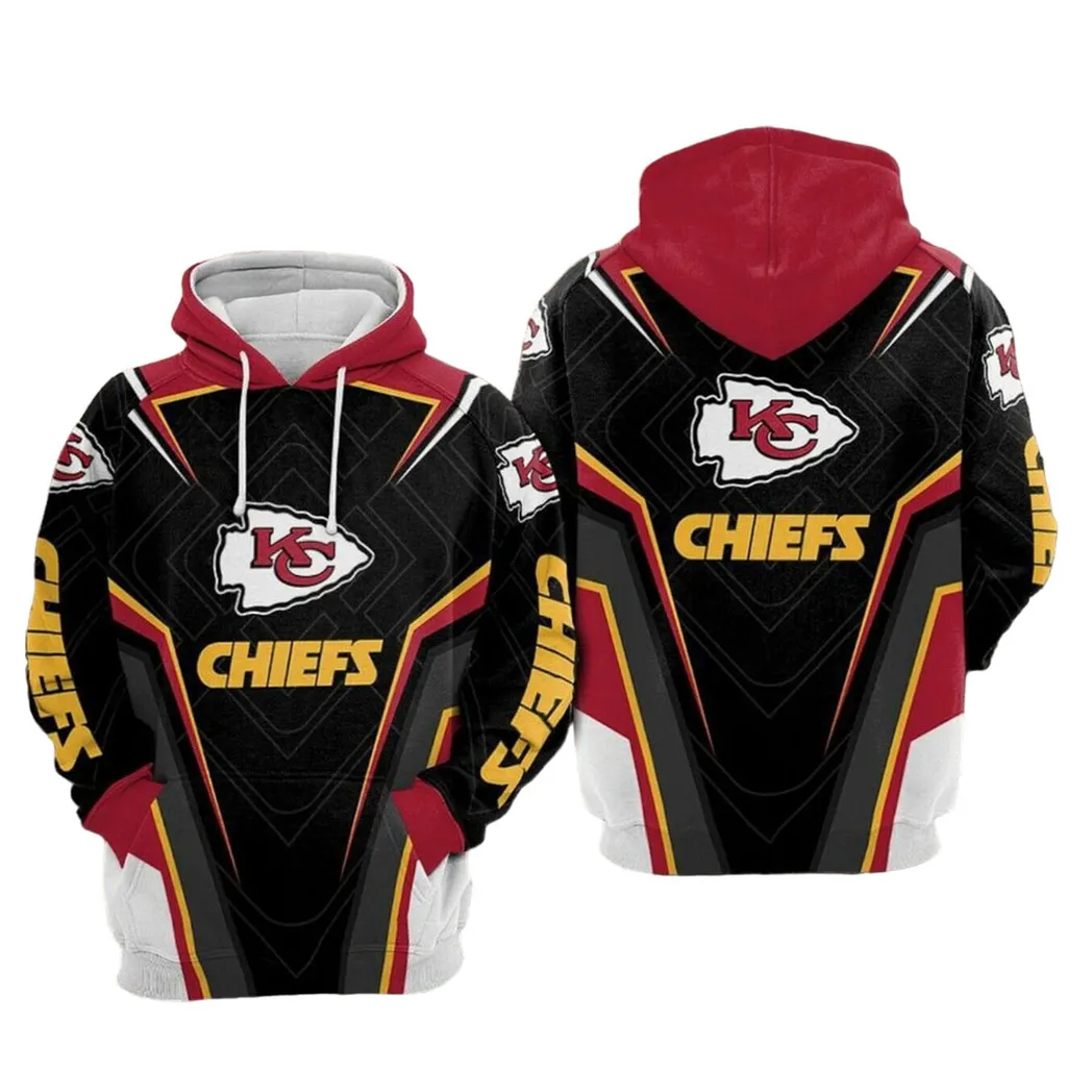 Kansas City Chiefs New Version NFL Football Team Hoodie
