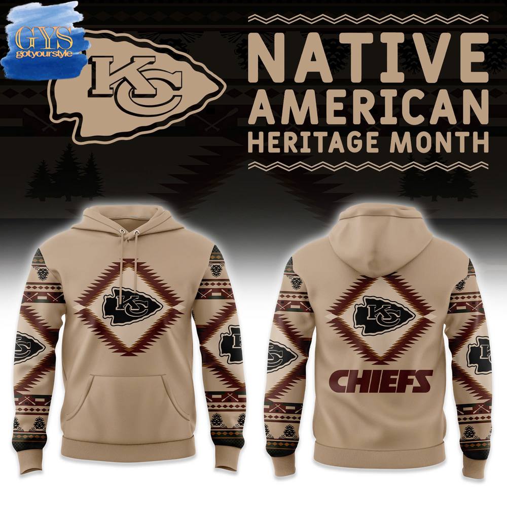 Kansas City Chiefs NFL x National Native American Heritage Month Limited Edition Hoodie Gift For Sport Music Fans