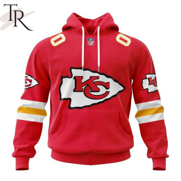 Kansas City Chiefs Personalized Name And Number NFL 3D Hoodie Version 93